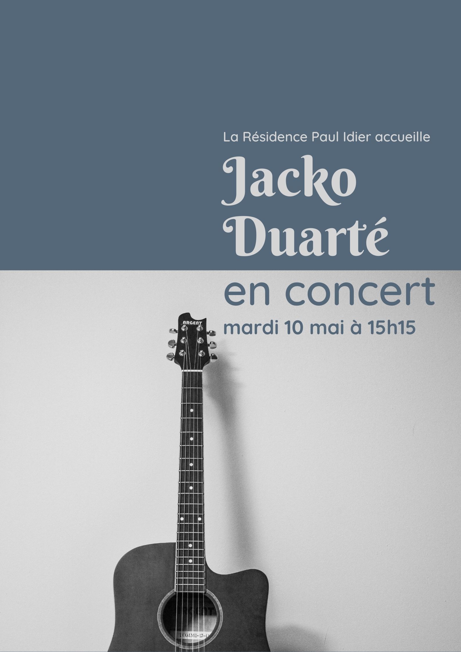 20220510 Affiche image site PI concert Jacko DUARTE