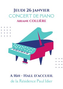 20230126 Affiche Ariane COLLIÈRE concert de piano site